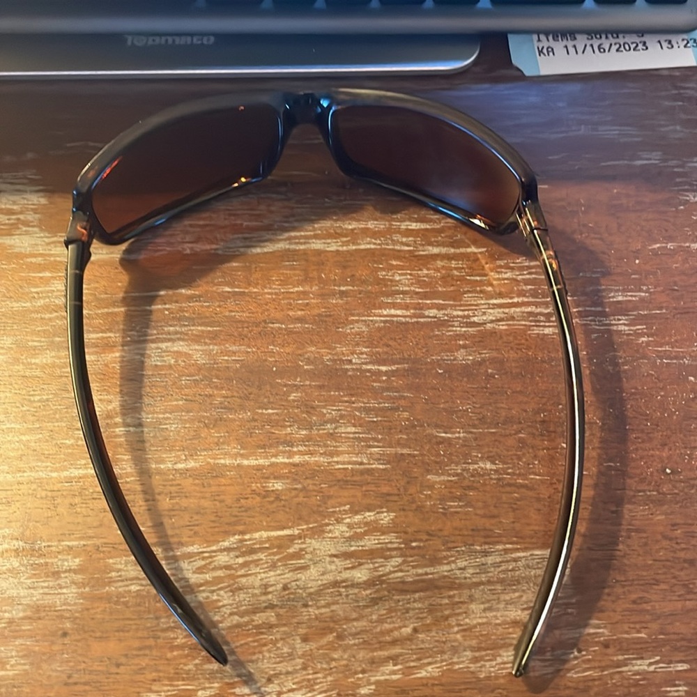 Maxx rectangular brown sunglasses - Picture 12 of 15